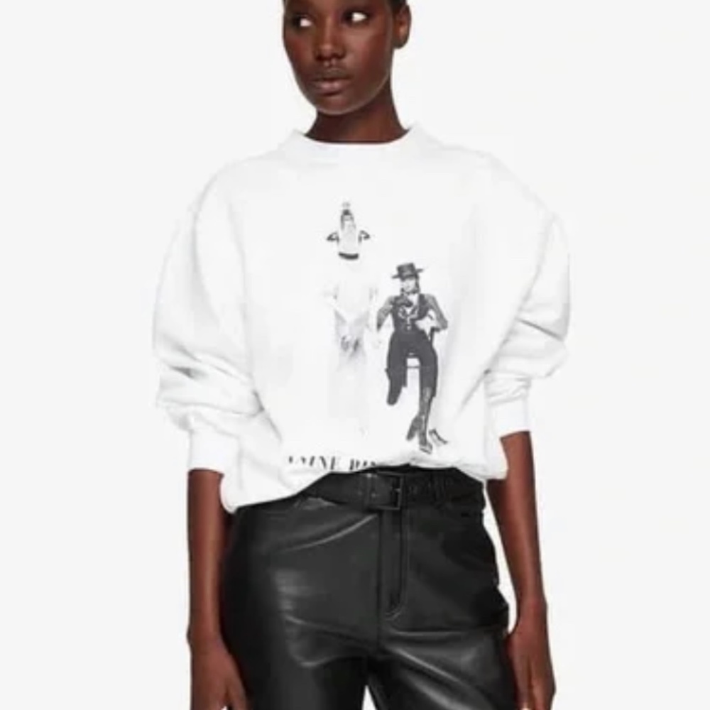 Anine Bing Ramona x Terry ONeill Sweatshirt, Small